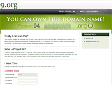 Tablet Screenshot of 9.org